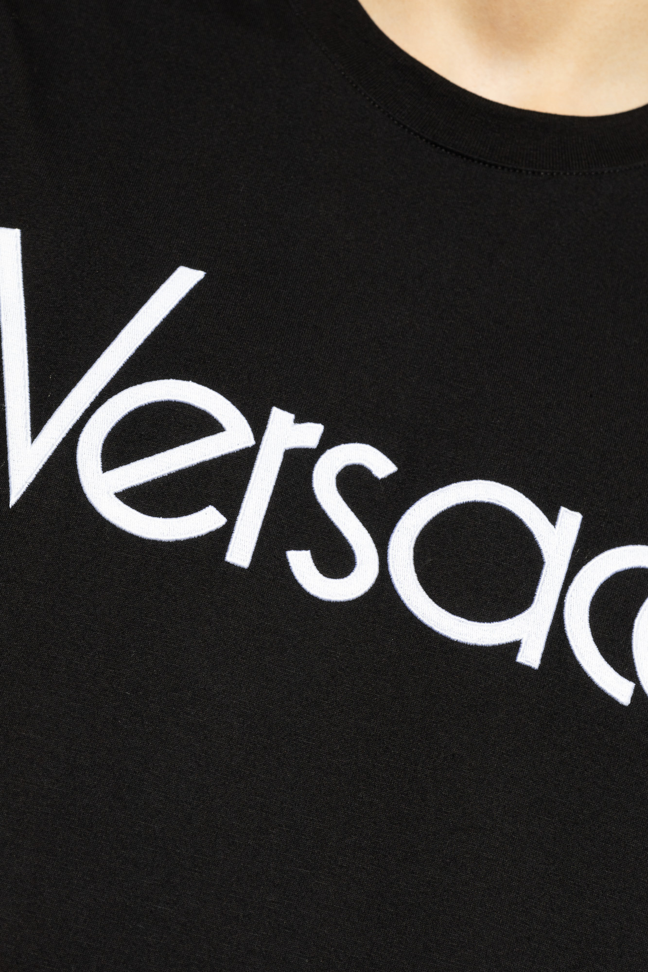 VERSACE ブランドロゴ カルトゥーシュ Tシャツ ブラック 楽天市場】ヴェルサーチ Tシャツ ロゴ メンズ 半袖 ブランド